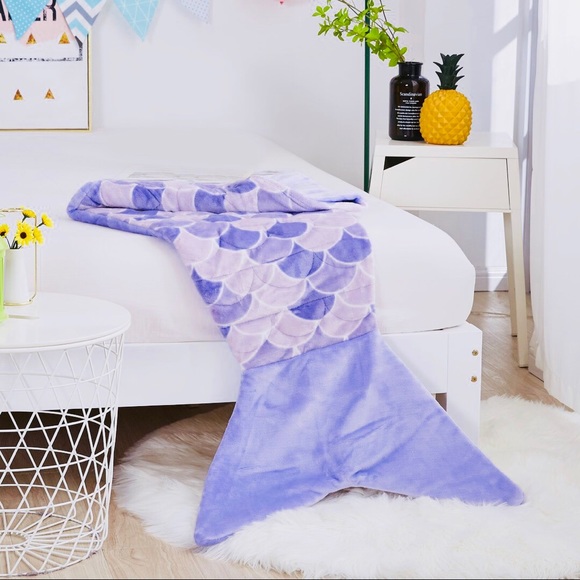 Kids Weighted Blanket Mermaid 5 lbs - Picture 2 of 7